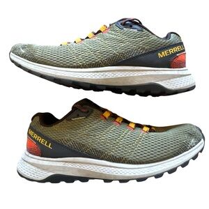 Merrell Green and Yellow Running Shoes